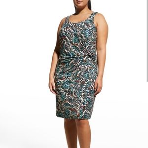 NWT! Nic + Zoe Mosaic Dots Dress - Size 3X